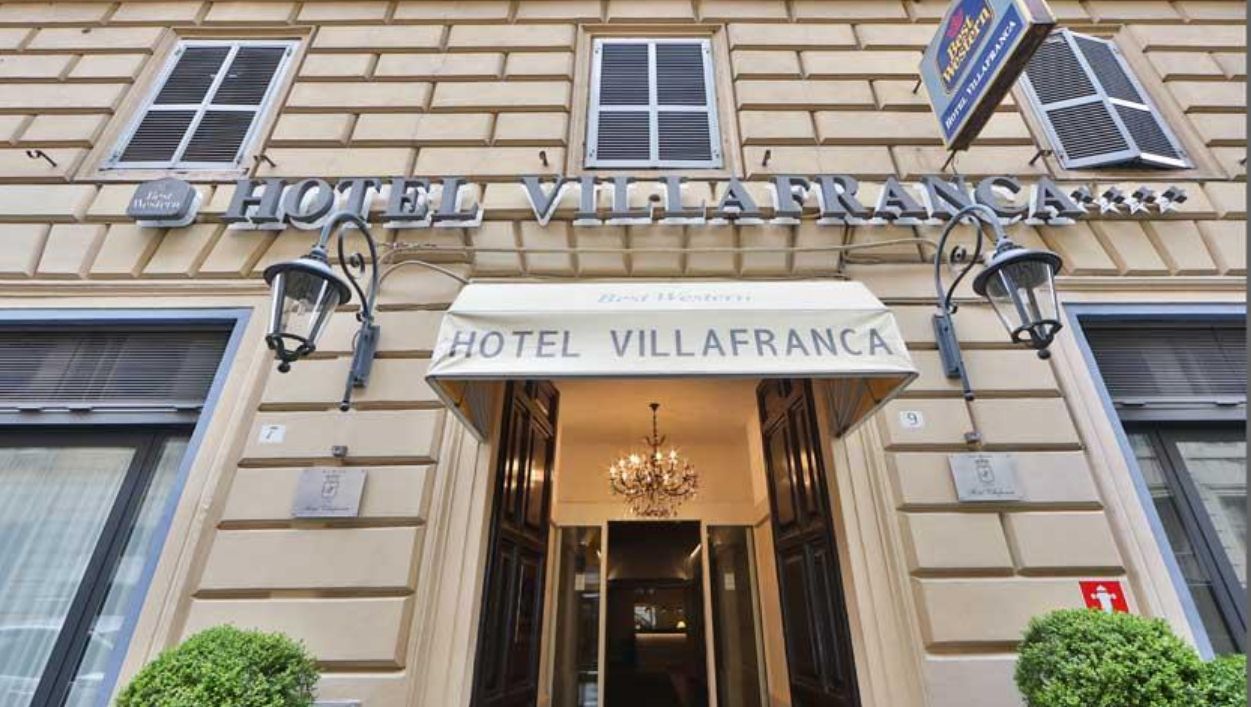 Hotel Villafranca Rome Exterior photo